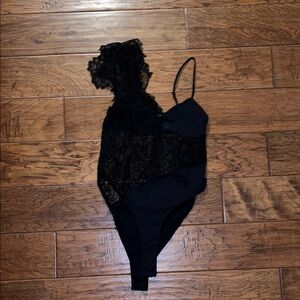 Black Lace Bodysuit